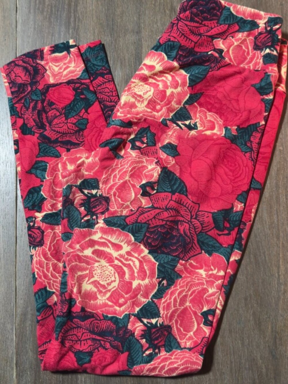 LuLaRoe Floral Print Leggings